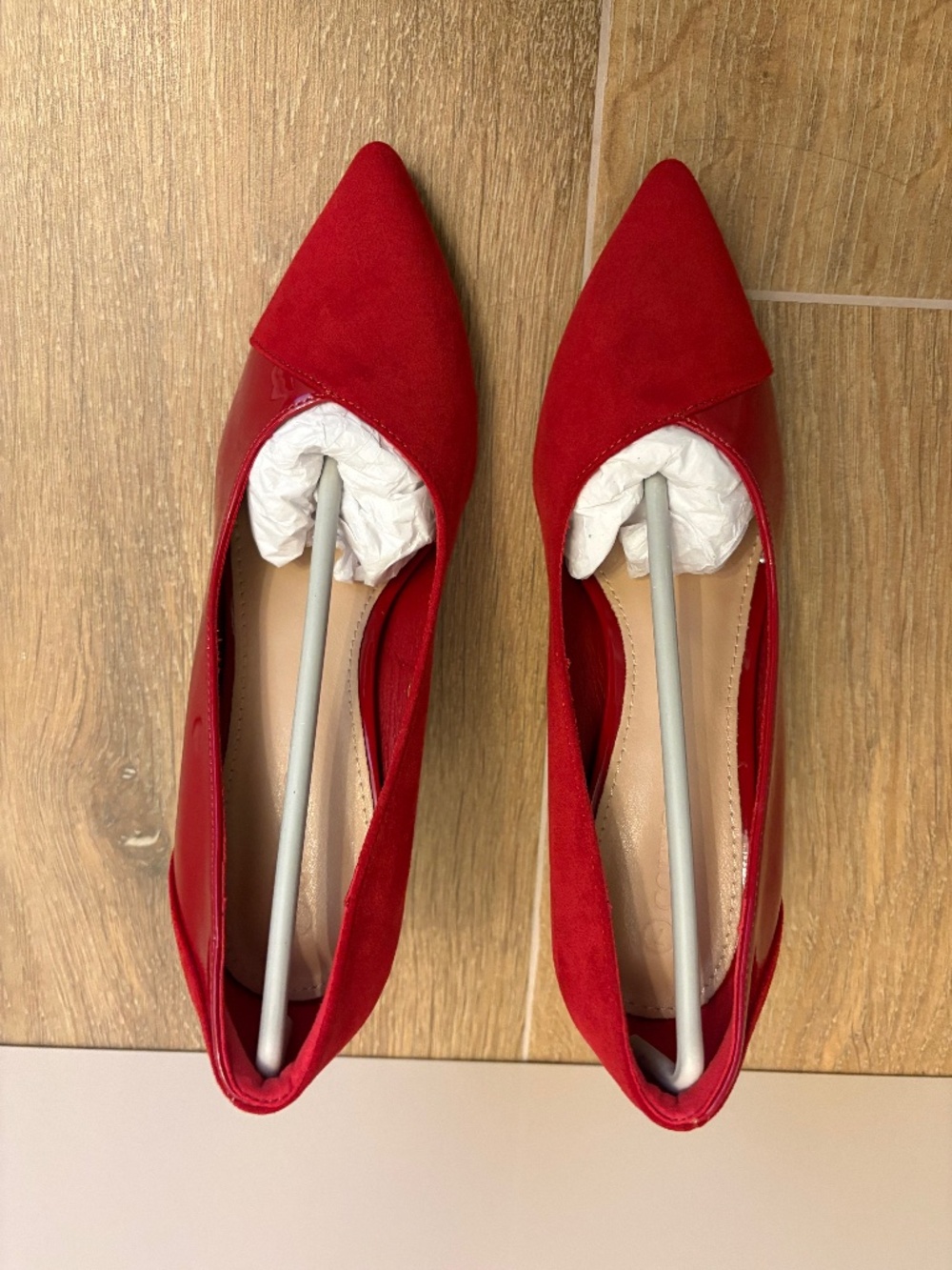 Womens Pointed Toe High Heels Pumps Patent Suede Stiletto Heel Slip on shoes